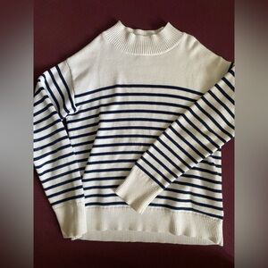 J.Crew Crewcuts cotton stripe sweater size XL 12/14